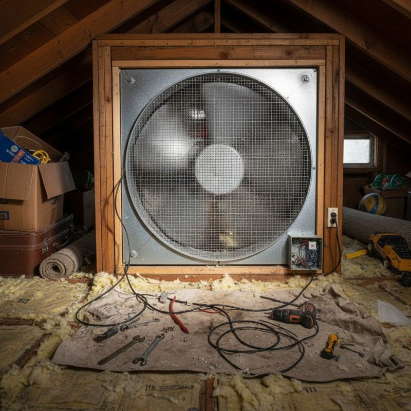 Attic Exhaust Fan Repair in Alpharetta, GA