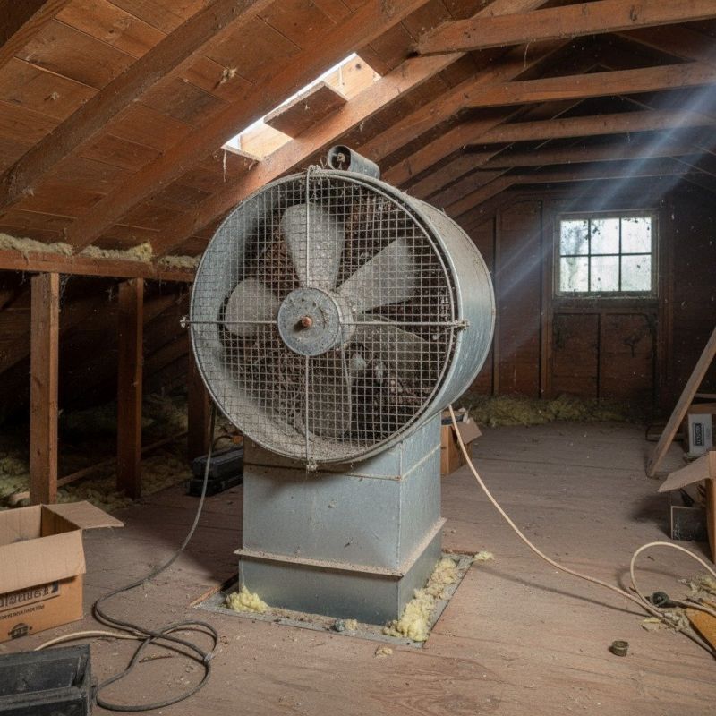 Attic Fan Replacement in Heber City, UT