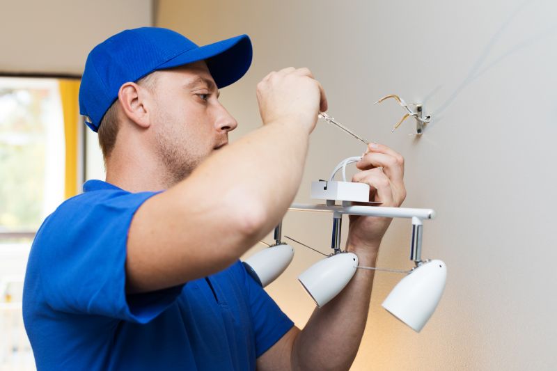 Basement Lighting Installation in Alpharetta, GA
