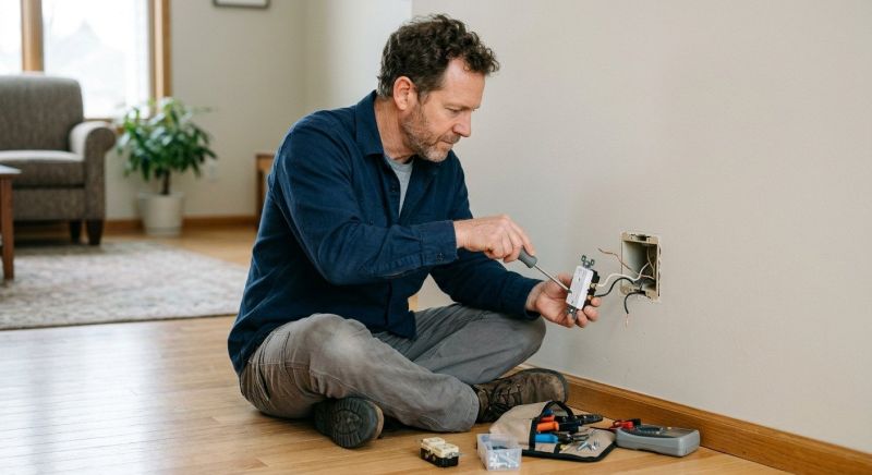 Electrical Outlet Relocation in Heber City, UT